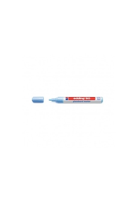 Marker for glass 2-3 mm (goluboy) Edding Glassboard 90 (e-90/10) | Valeon